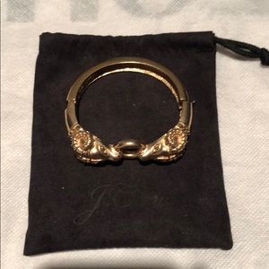 Gold lion J Crew bracelet